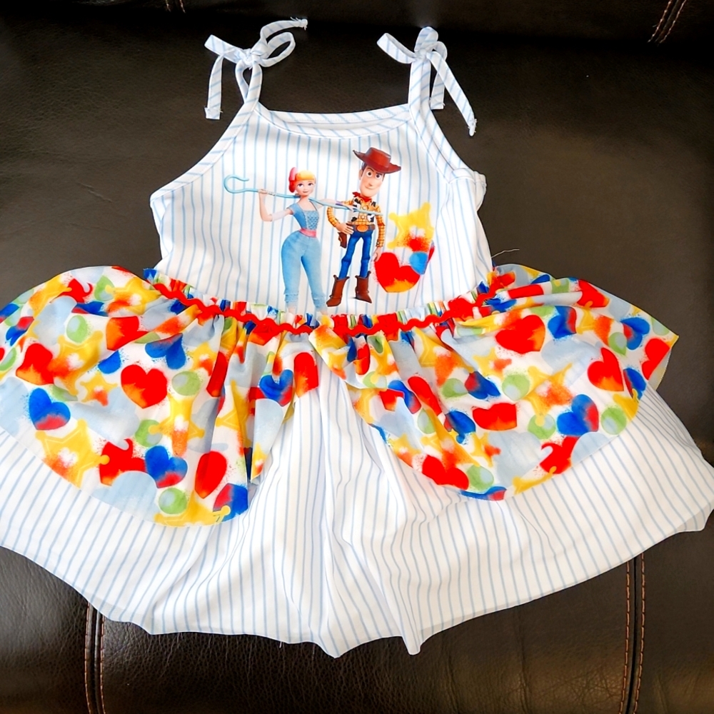 Pippa and Julie Toy Story dress size 2T EUC